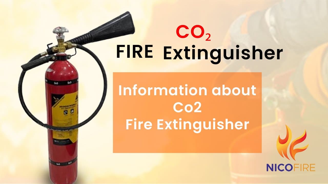 6.5Kg CO2 Fire Extinguisher video thumbnail