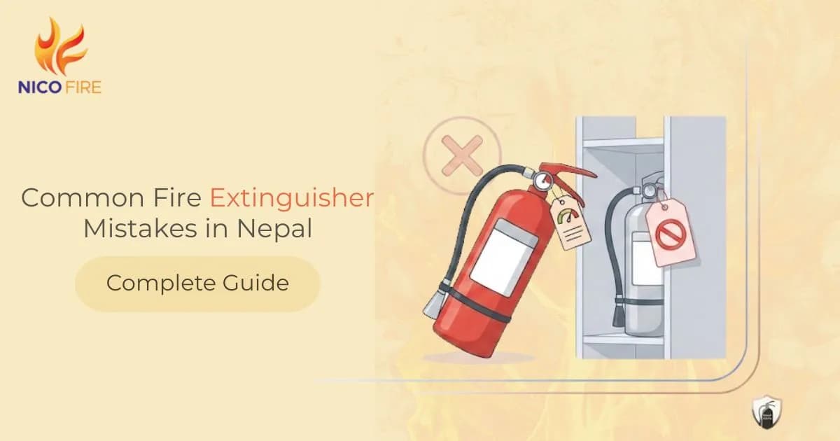 Common Fire Extinguisher Mistakes in Nepal