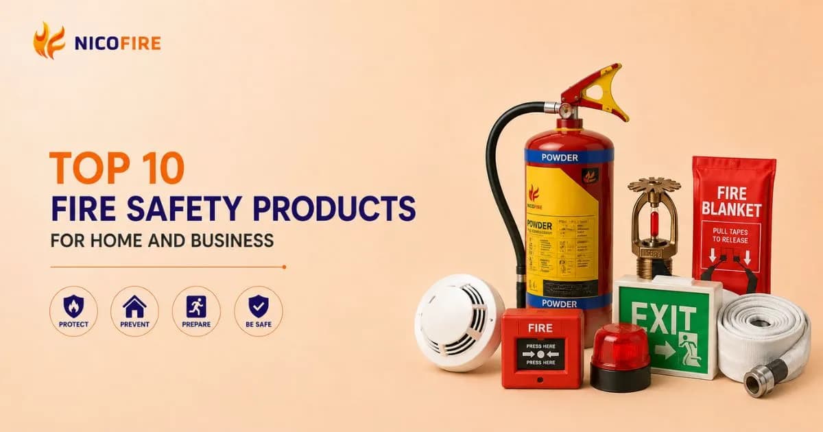 Top 10 Fire Safety Products Every Home and Business Needs