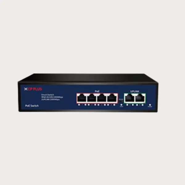 CP-DNW-GPU4G2-48-V3 6 Ports Switch with 4 Gigabit PoE Ports & 2 Gigabit Uplink Ports