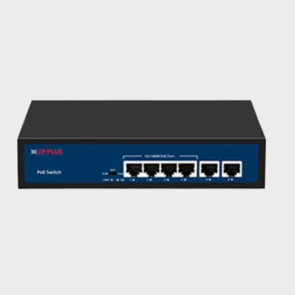 CP-DNW-HPU4H2-48-V2 6 Ports Switch with 4 PoE Ports & 2 Uplink Ports
