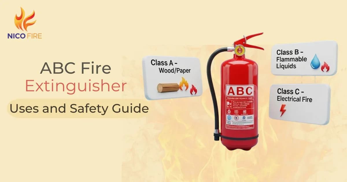 What is an ABC Fire Extinguisher? Uses & Safety Guide