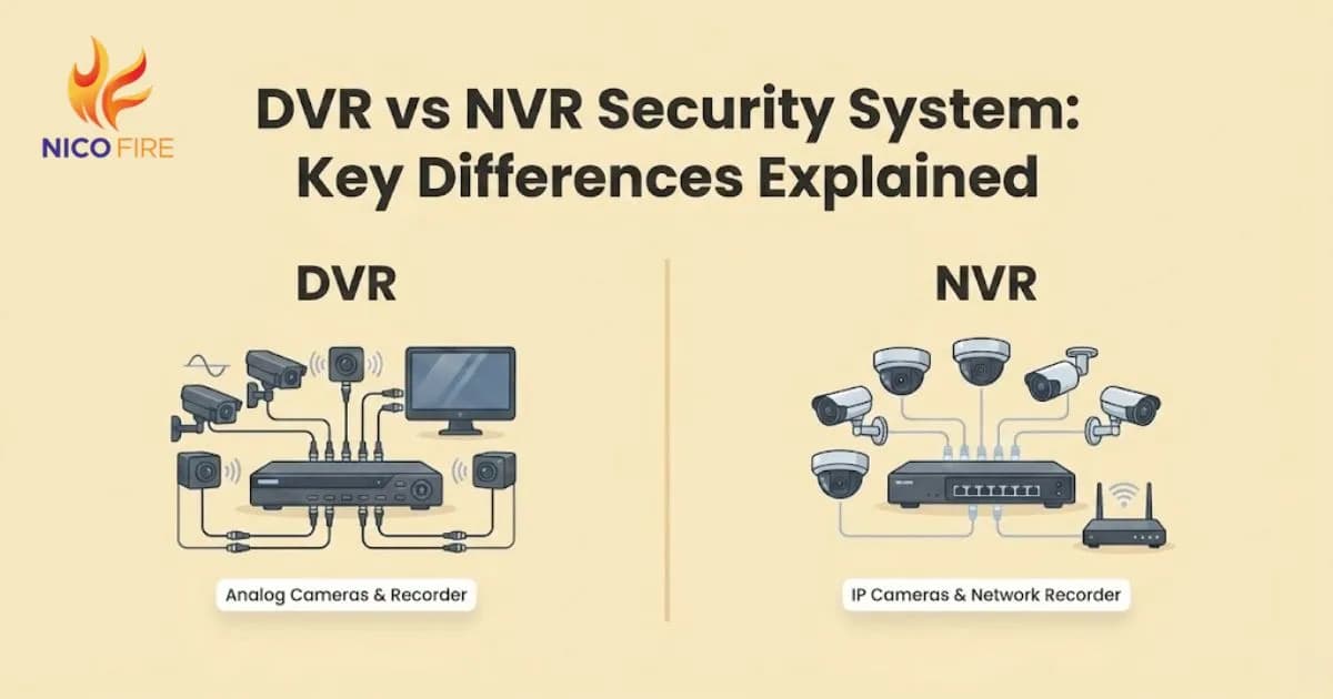 DVR vs NVR Security System: Key Differences Explained