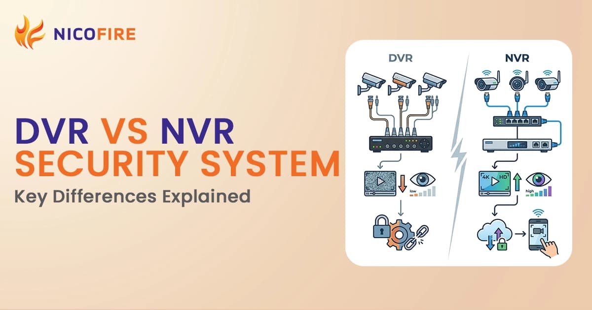 DVR vs NVR Security System: Key Differences Explained