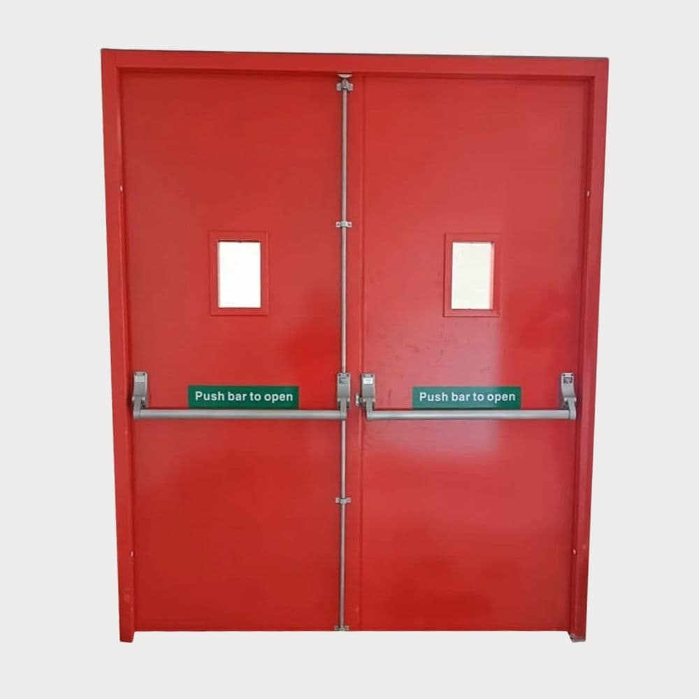 Fire Emergency Exit Double Door